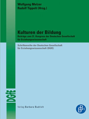 cover image of Kulturen der Bildung